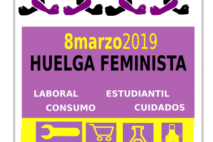 Información general huelga feminista 2019 Jaén. Portada