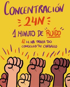 24N Carballo, a las 12h en plaza del concello