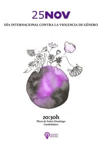 25N Guadalajara, a las 20:30 horas en plaza santo domingo